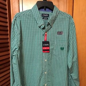 Chaps long sleeve button down.  New.  XL